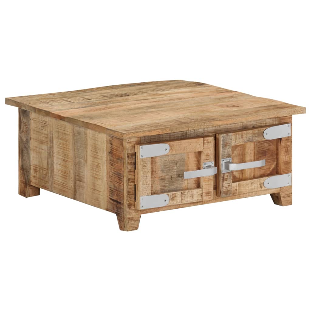 Table basse 67x67x30 cm Bois de manguier massif Tables basses vidaXL   