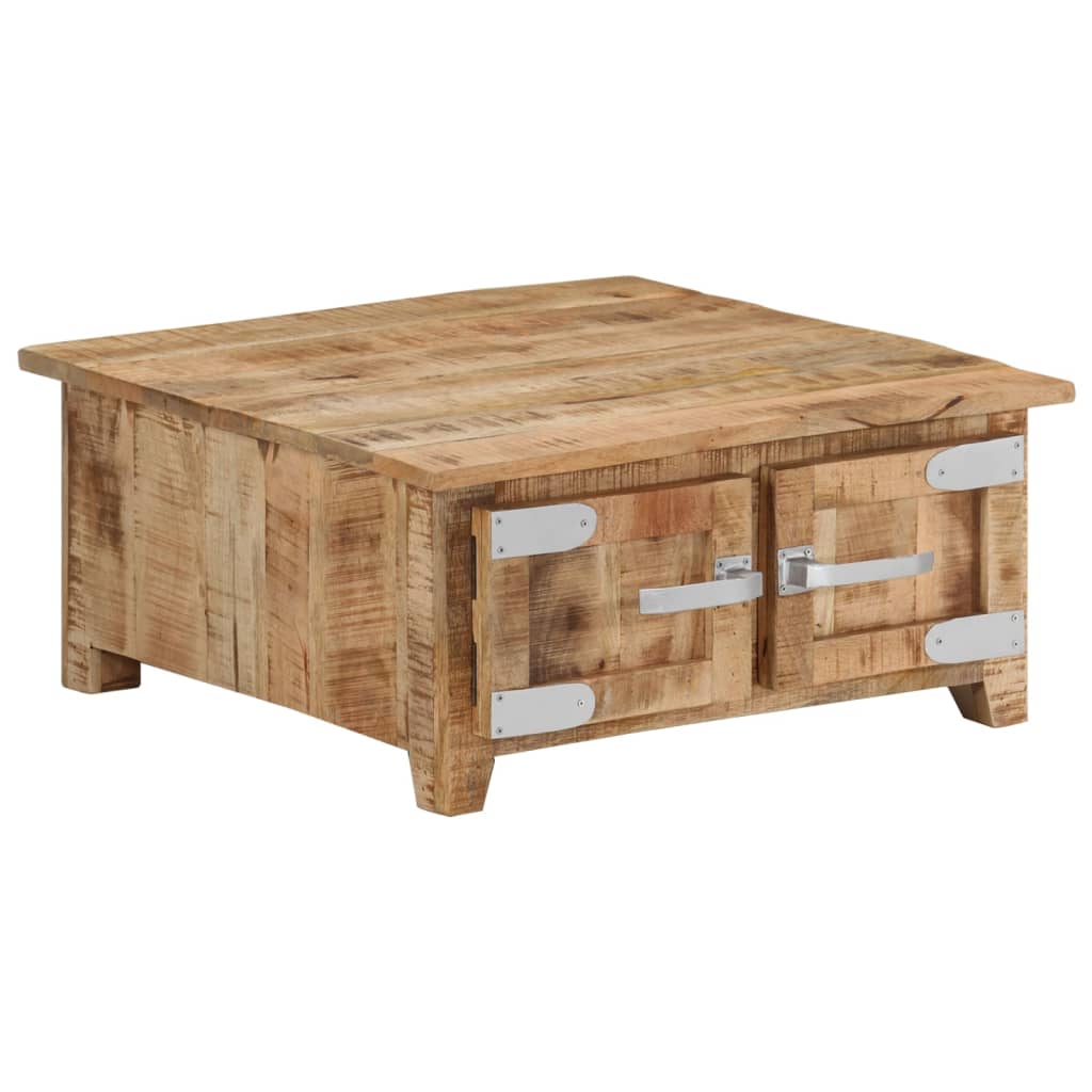 Table basse 67x67x30 cm Bois de manguier massif Tables basses vidaXL   