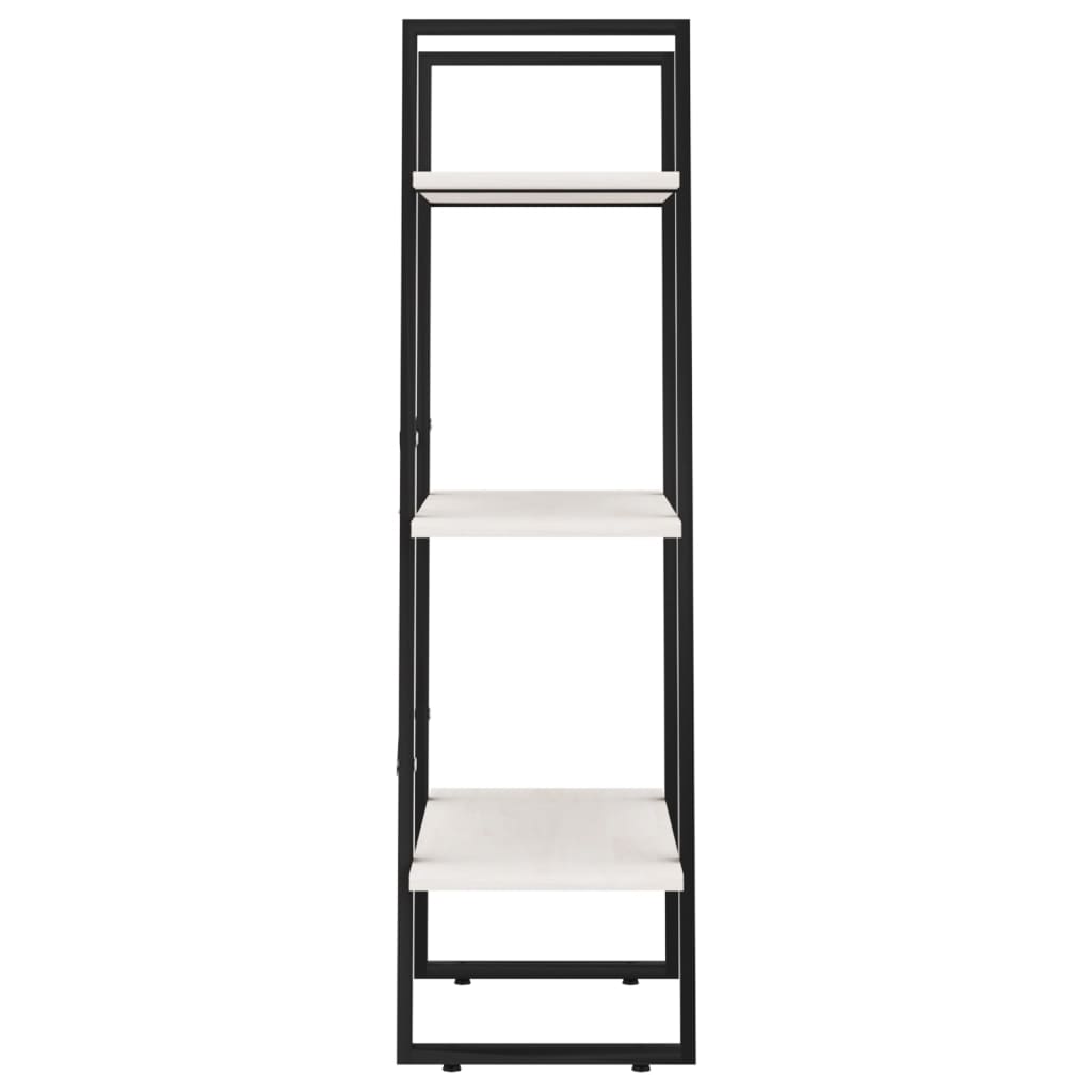 Étagère de rangement Blanc 60x30x105 cm Bois de pin massif Bibliothèques vidaXL   