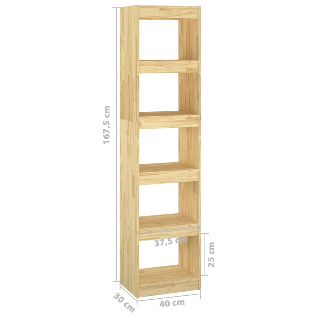 Bibliothèque/Séparateur de pièce 40x30x167,5 cm pin massif Bibliothèques vidaXL   