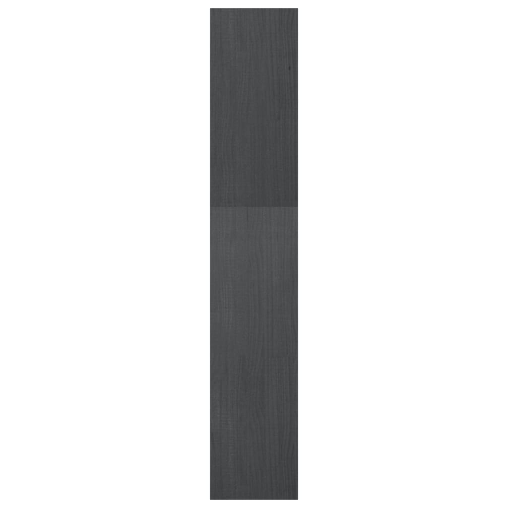 Bibliothèque/Séparateur de pièce Gris 40x30x167,5 cm Pin massif Bibliothèques vidaXL   