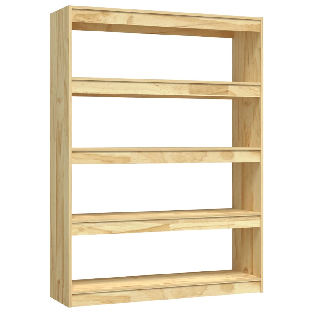 Bibliothèque/Séparateur de pièce 100x30x135,5 cm pin massif Bibliothèques vidaXL   