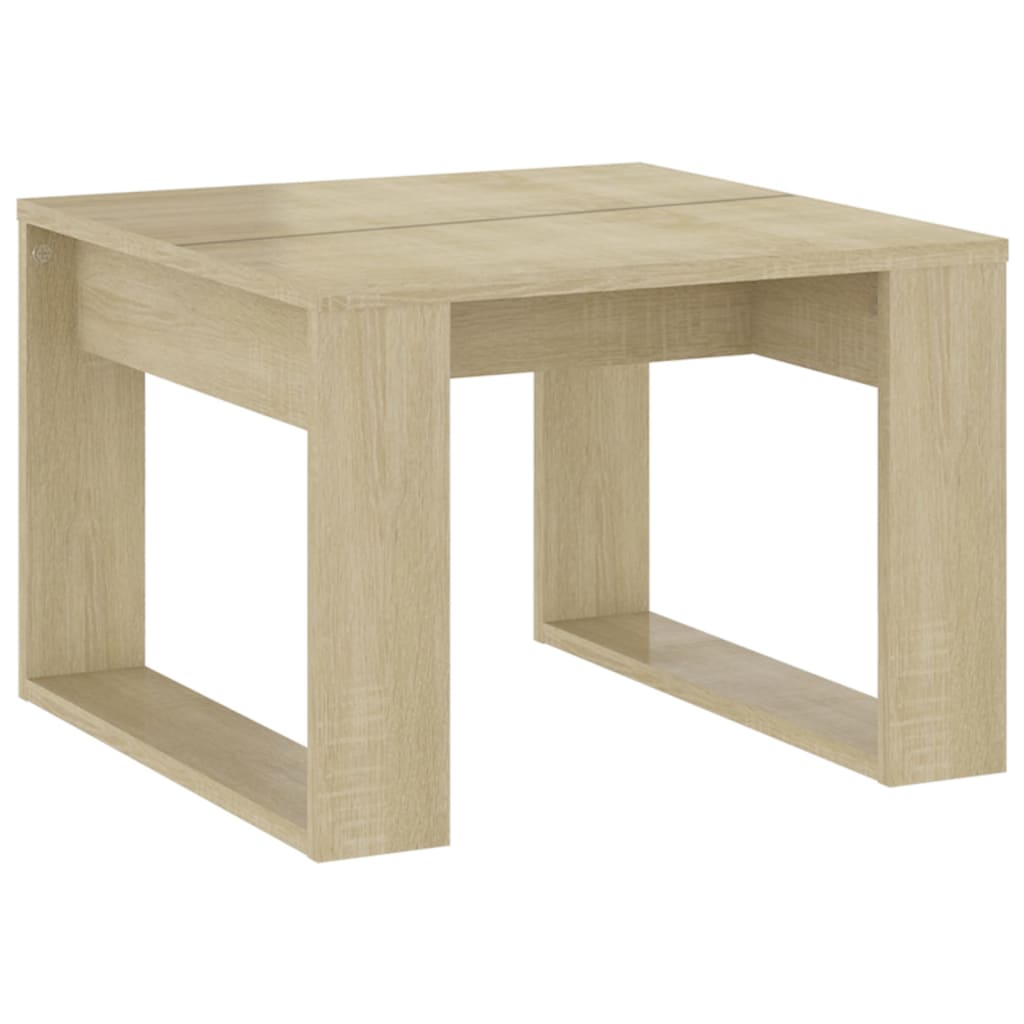 Table d'appoint Chêne sonoma 50x50x35 cm Aggloméré Tables d'appoint vidaXL   
