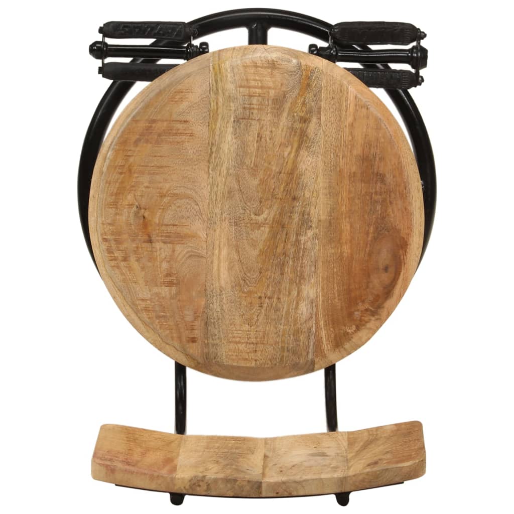Tabourets de bar lot de 2 bois massif de manguier Tabourets de bar vidaXL   