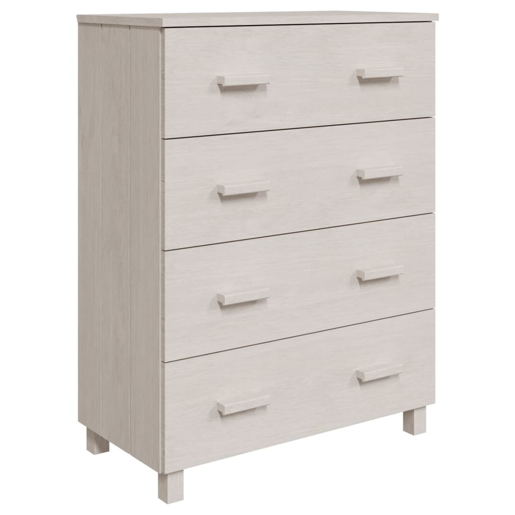 Buffet HAMAR Blanc 79x40x103,5 cm Bois massif de pin Buffets & bahuts vidaXL   