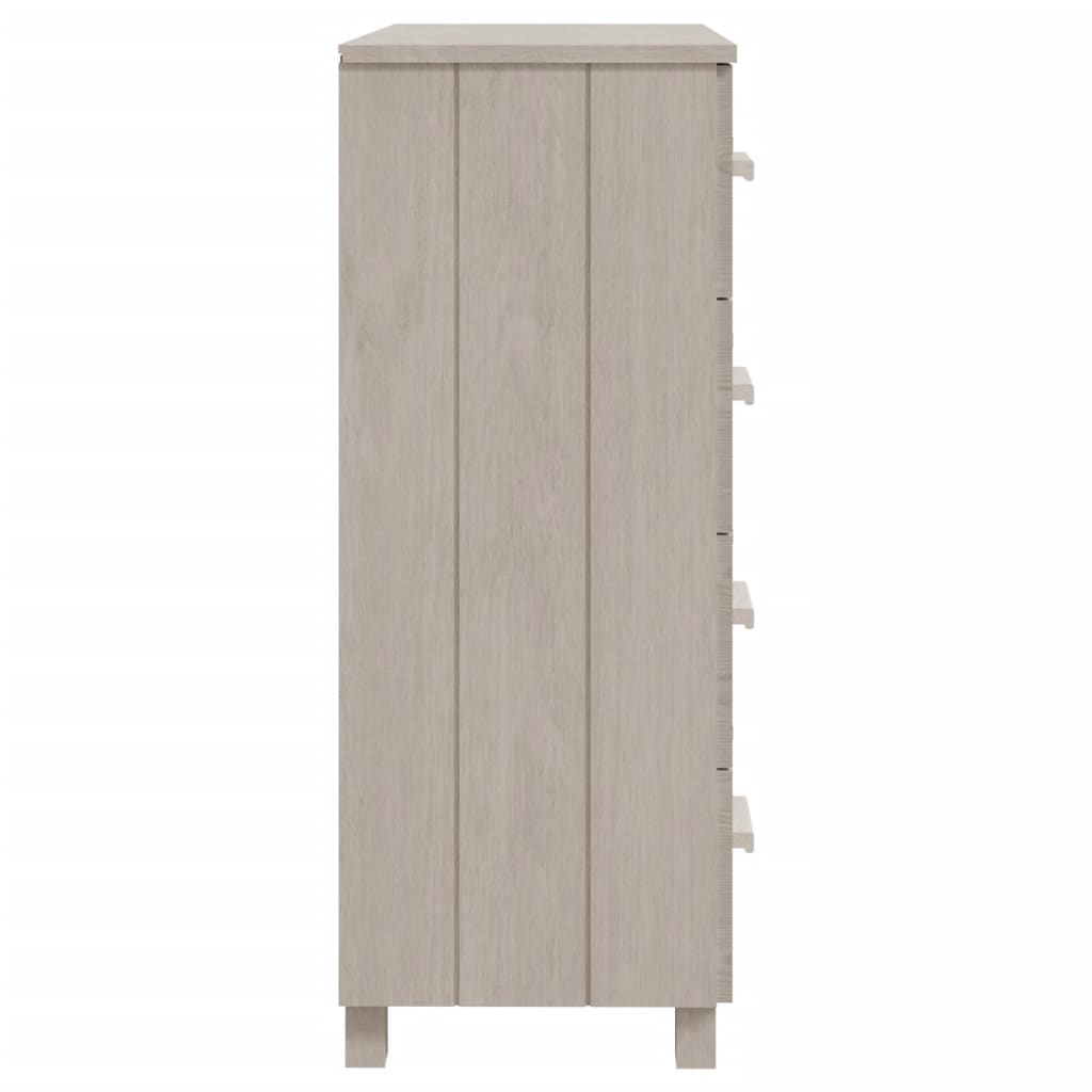 Buffet HAMAR Blanc 79x40x103,5 cm Bois massif de pin Buffets & bahuts vidaXL   