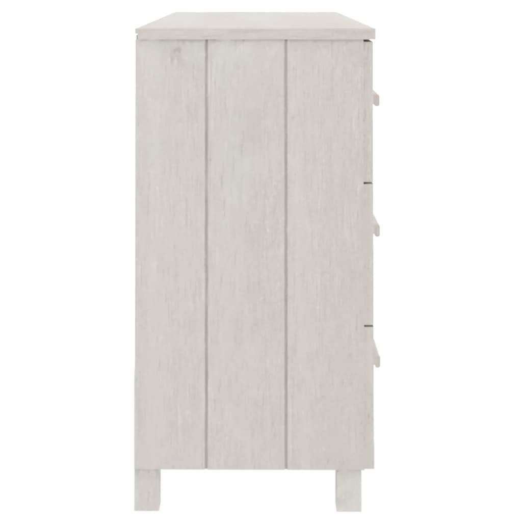 Buffet MOLDE Blanc 113x40x80 cm Bois massif de pin Buffets & bahuts vidaXL   