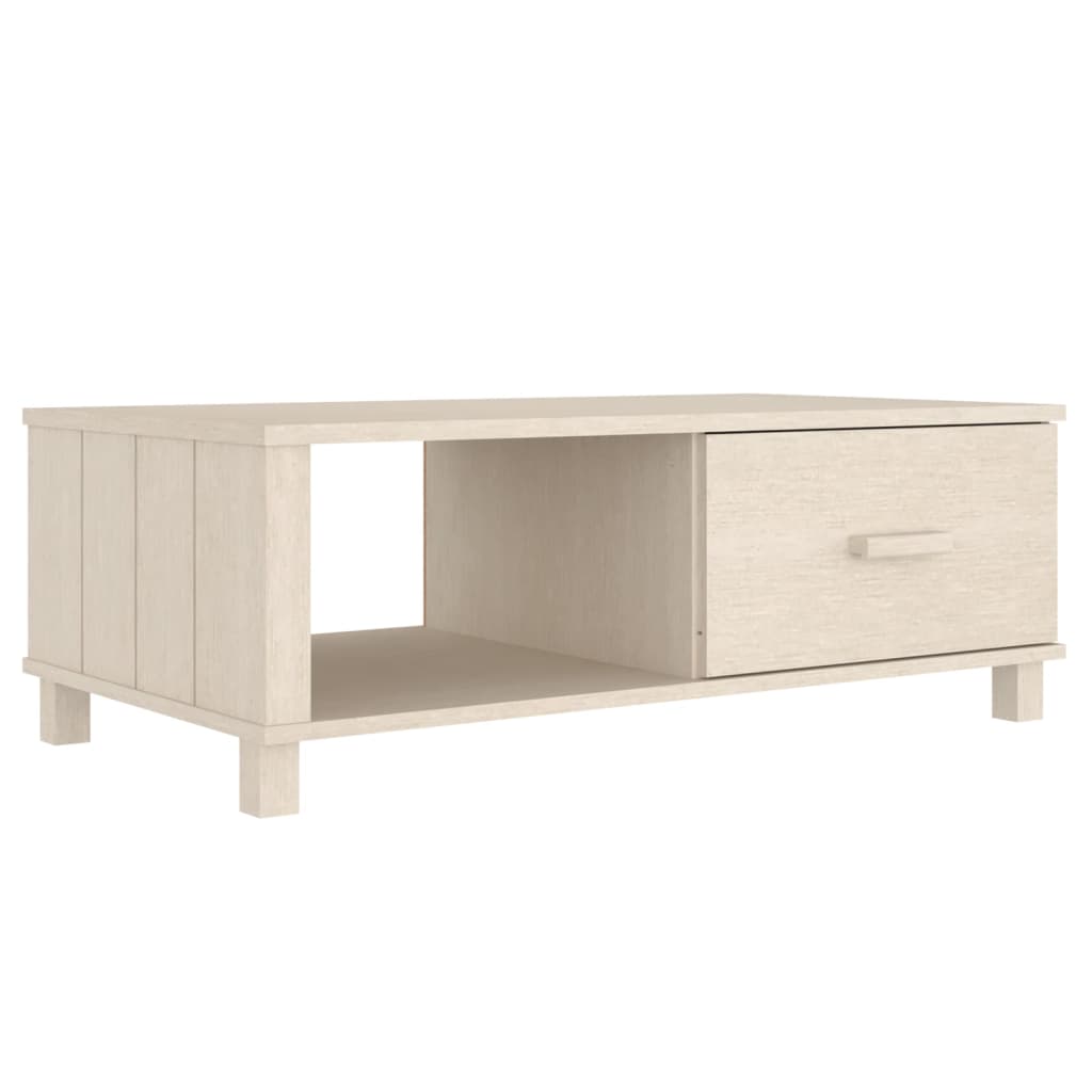 Table basse HAMAR Marron miel 100x55x35 cm Bois massif de pin Tables basses vidaXL   