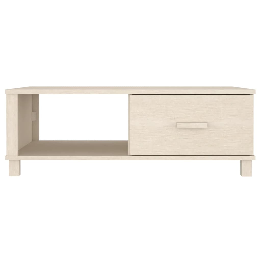Table basse HAMAR Marron miel 100x55x35 cm Bois massif de pin Tables basses vidaXL   