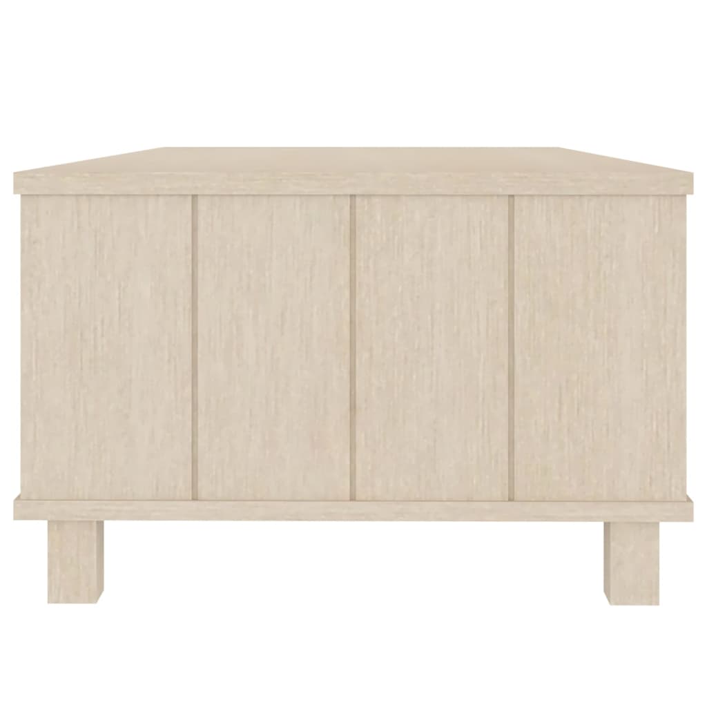 Table basse HAMAR Marron miel 100x55x35 cm Bois massif de pin Tables basses vidaXL   