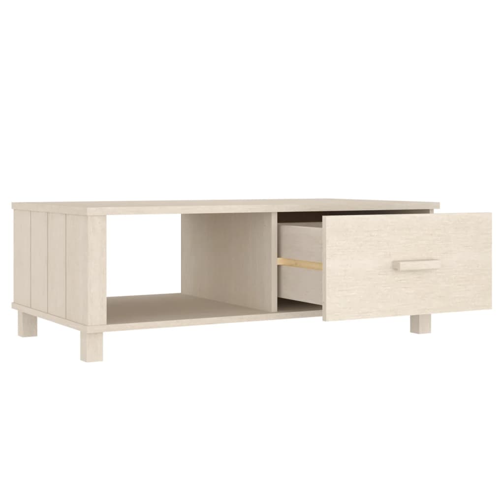 Table basse HAMAR Marron miel 100x55x35 cm Bois massif de pin Tables basses vidaXL   