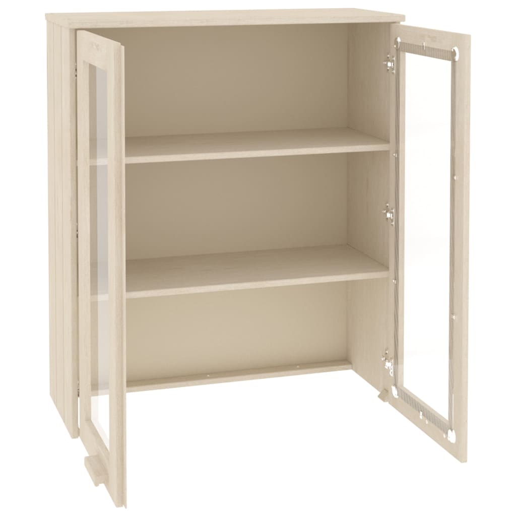 Dessus de buffet HAMAR Marron miel 85x35x100 cm Bois de pin Buffets & bahuts vidaXL   
