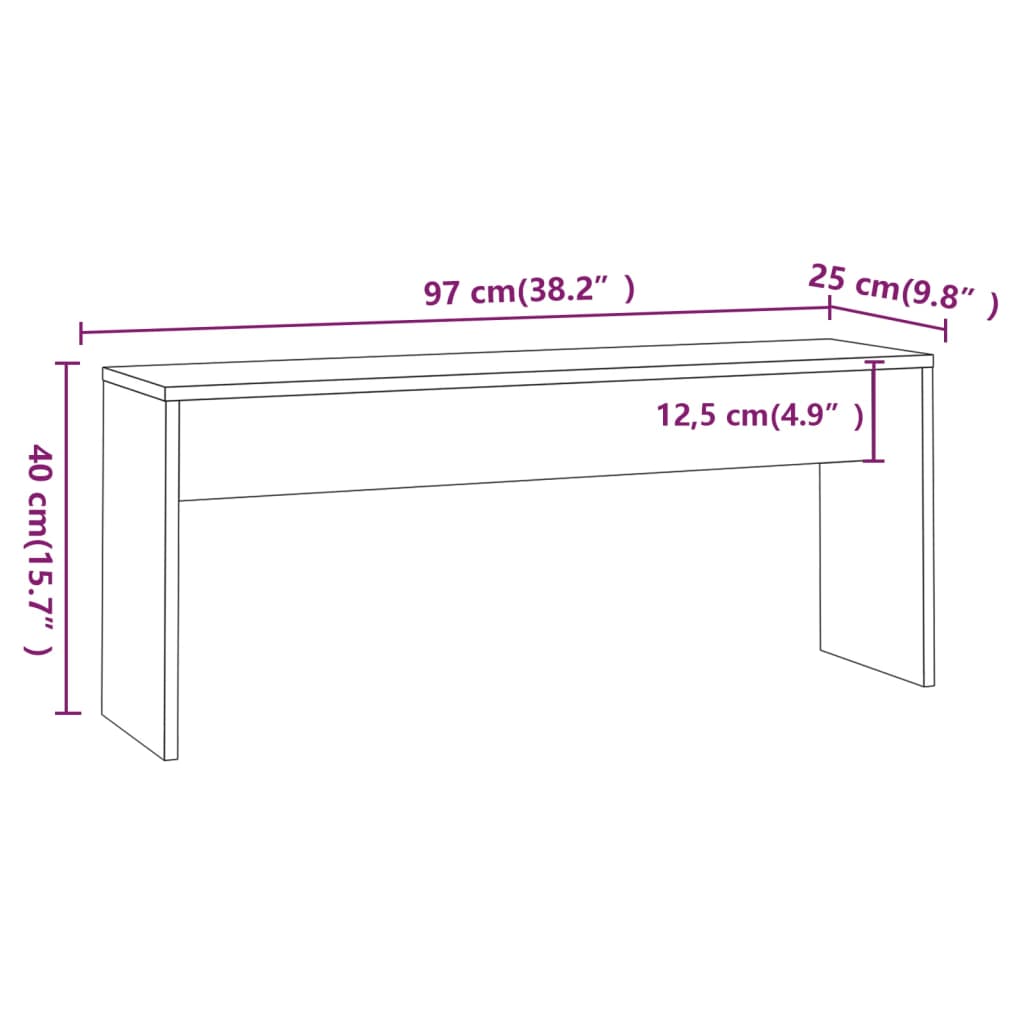 Ensembles de salle à manger 3 pcs Blanc brillant Aggloméré Meubles de salle à manger vidaXL   
