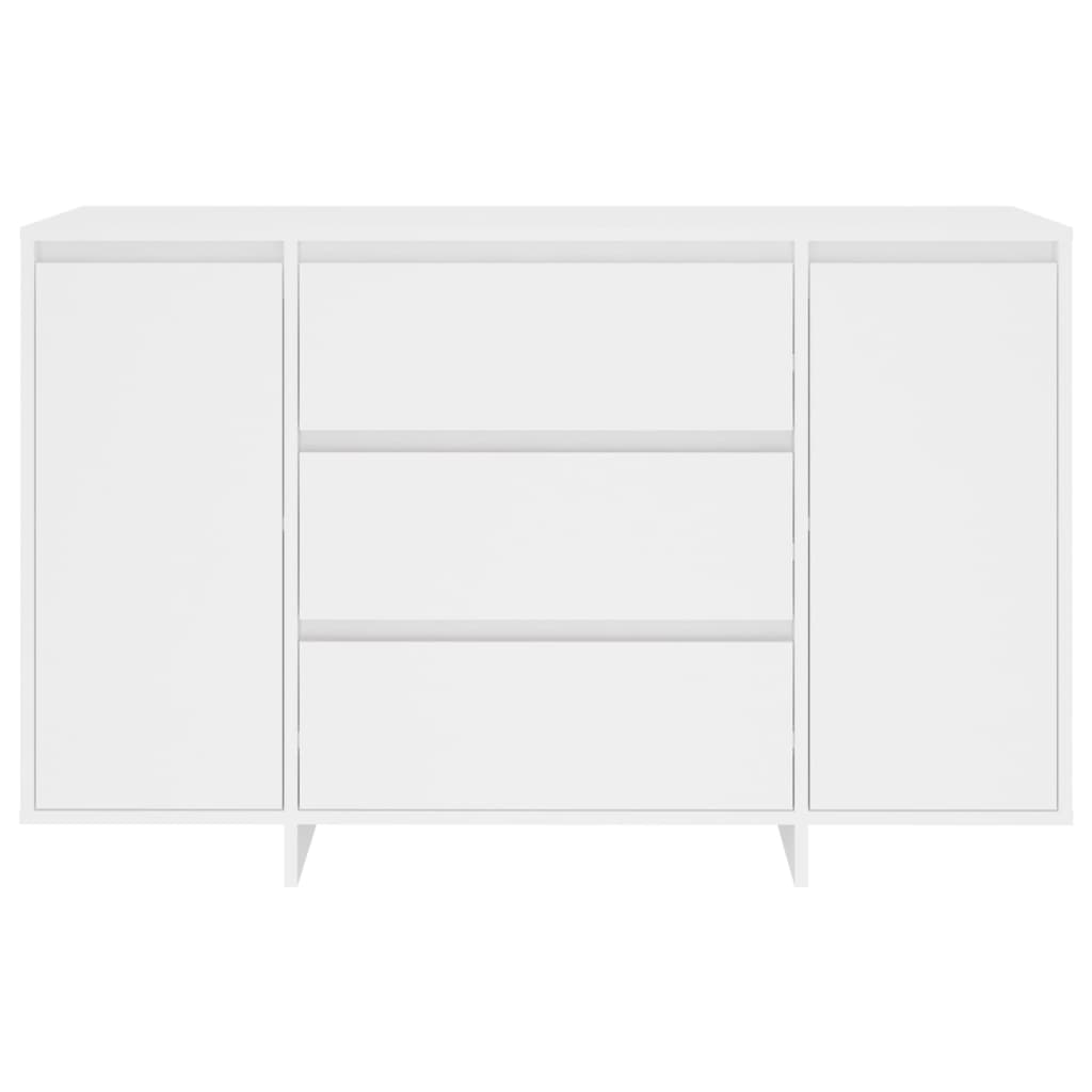 Buffet avec 3 tiroirs Blanc 120x41x75 cm Aggloméré Buffets & bahuts vidaXL   