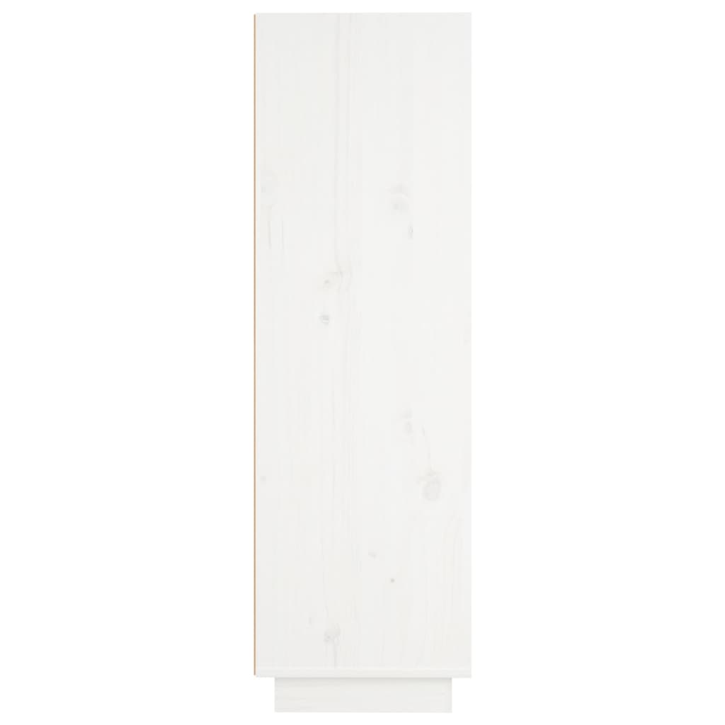 Buffet Blanc 37x34x110 cm Bois massif de pin Buffets & bahuts vidaXL   
