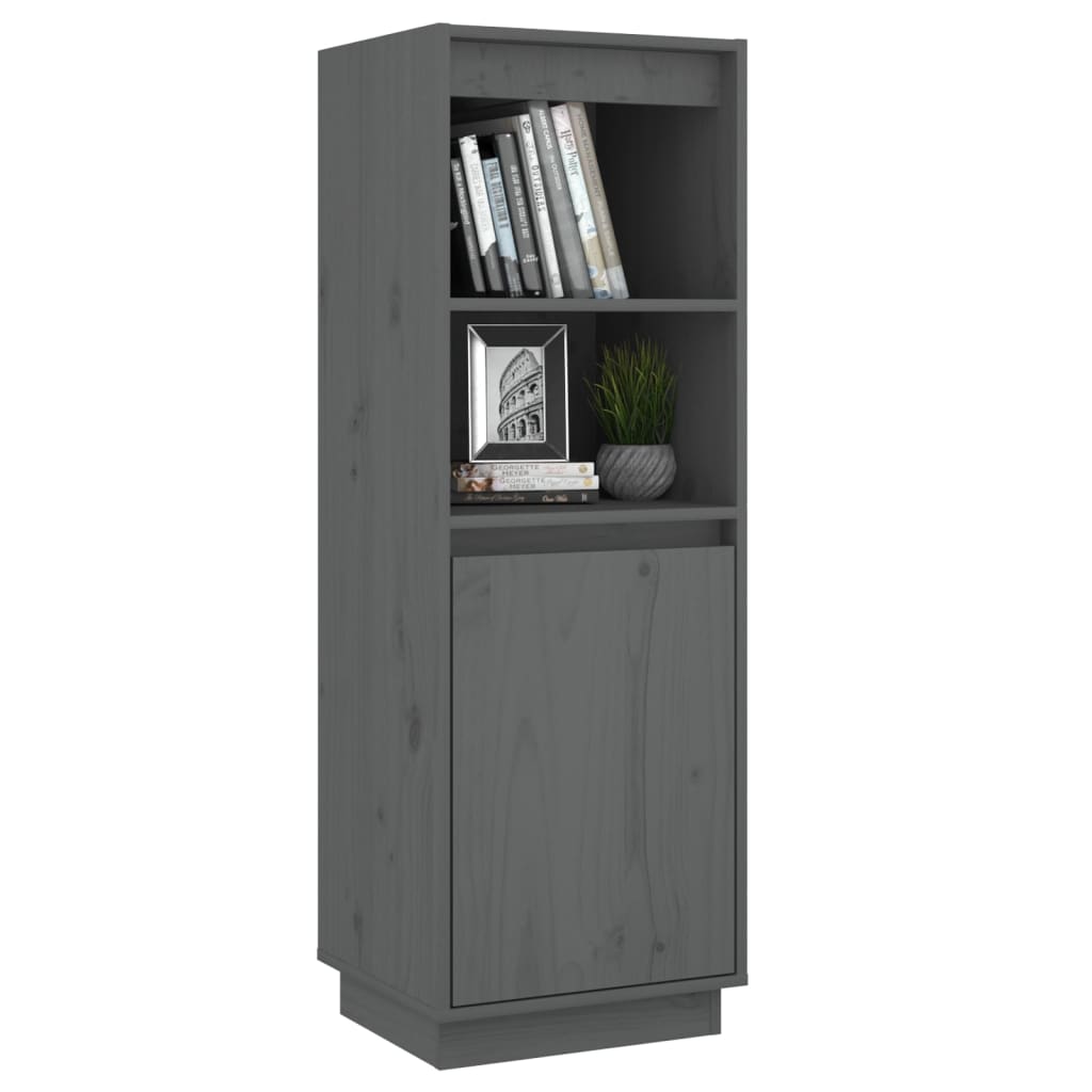 Buffet Gris 37x34x110 cm Bois massif de pin Buffets & bahuts vidaXL   