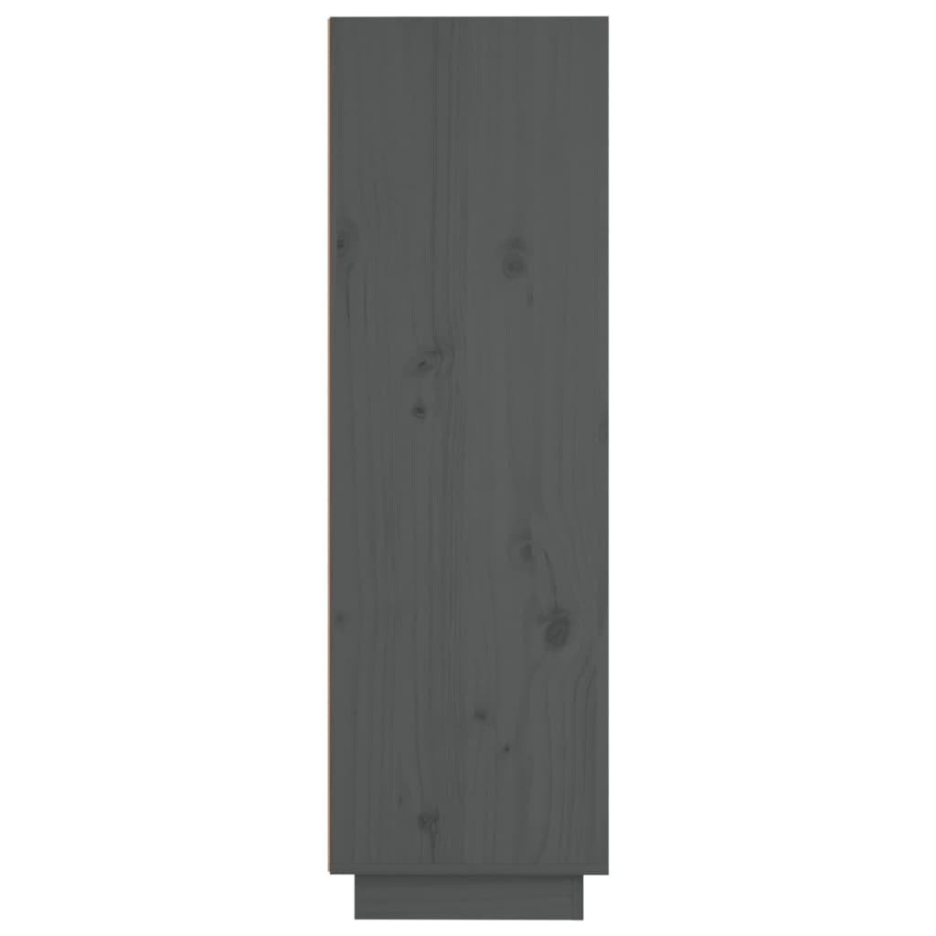 Buffet Gris 37x34x110 cm Bois massif de pin Buffets & bahuts vidaXL   