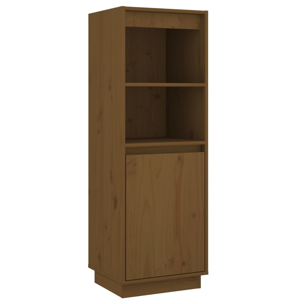 Buffet Marron miel 37x34x110 cm Bois massif de pin Buffets & bahuts vidaXL   