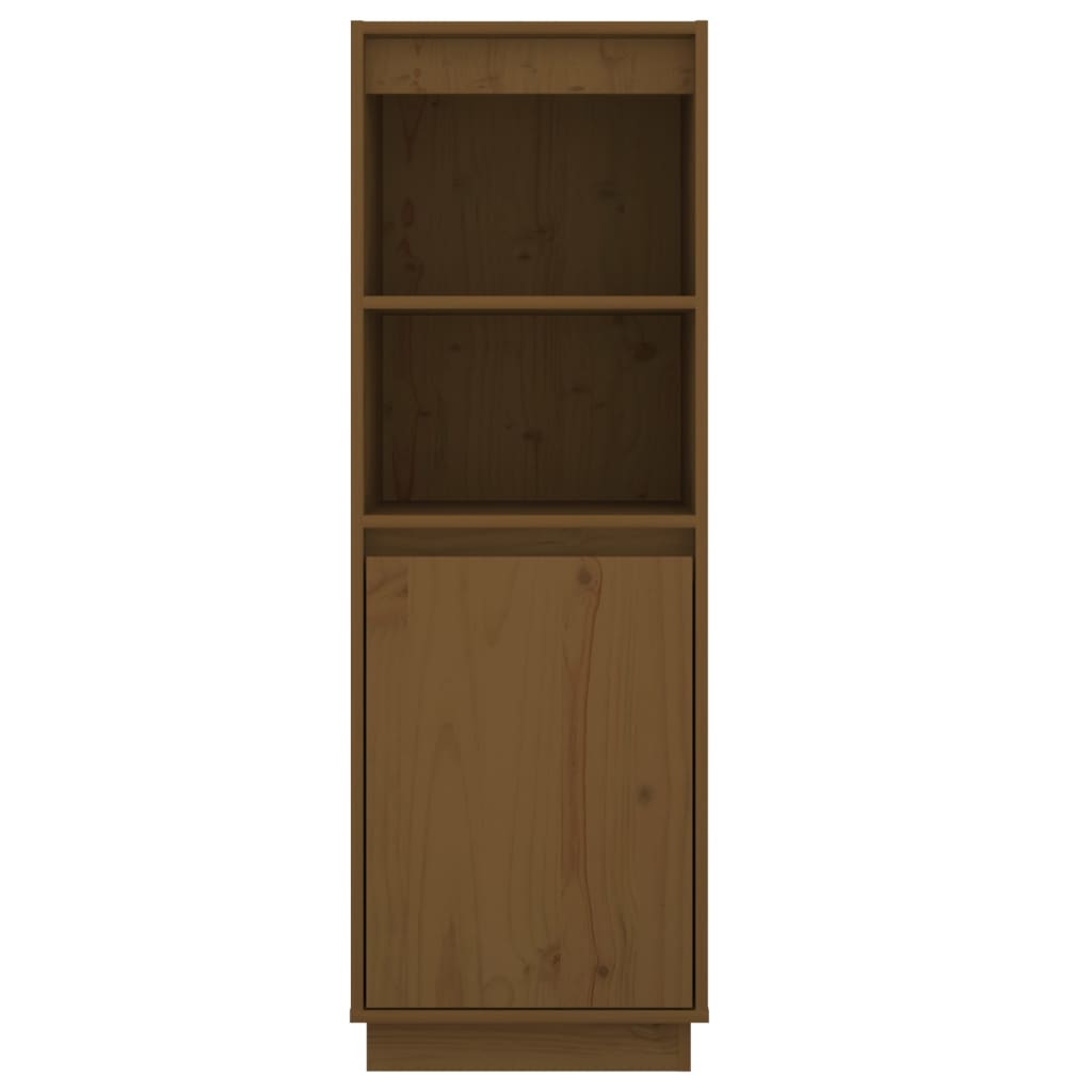 Buffet Marron miel 37x34x110 cm Bois massif de pin Buffets & bahuts vidaXL   