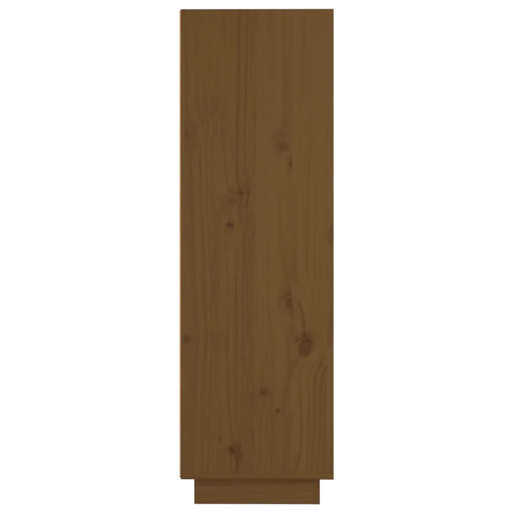 Buffet Marron miel 37x34x110 cm Bois massif de pin Buffets & bahuts vidaXL   