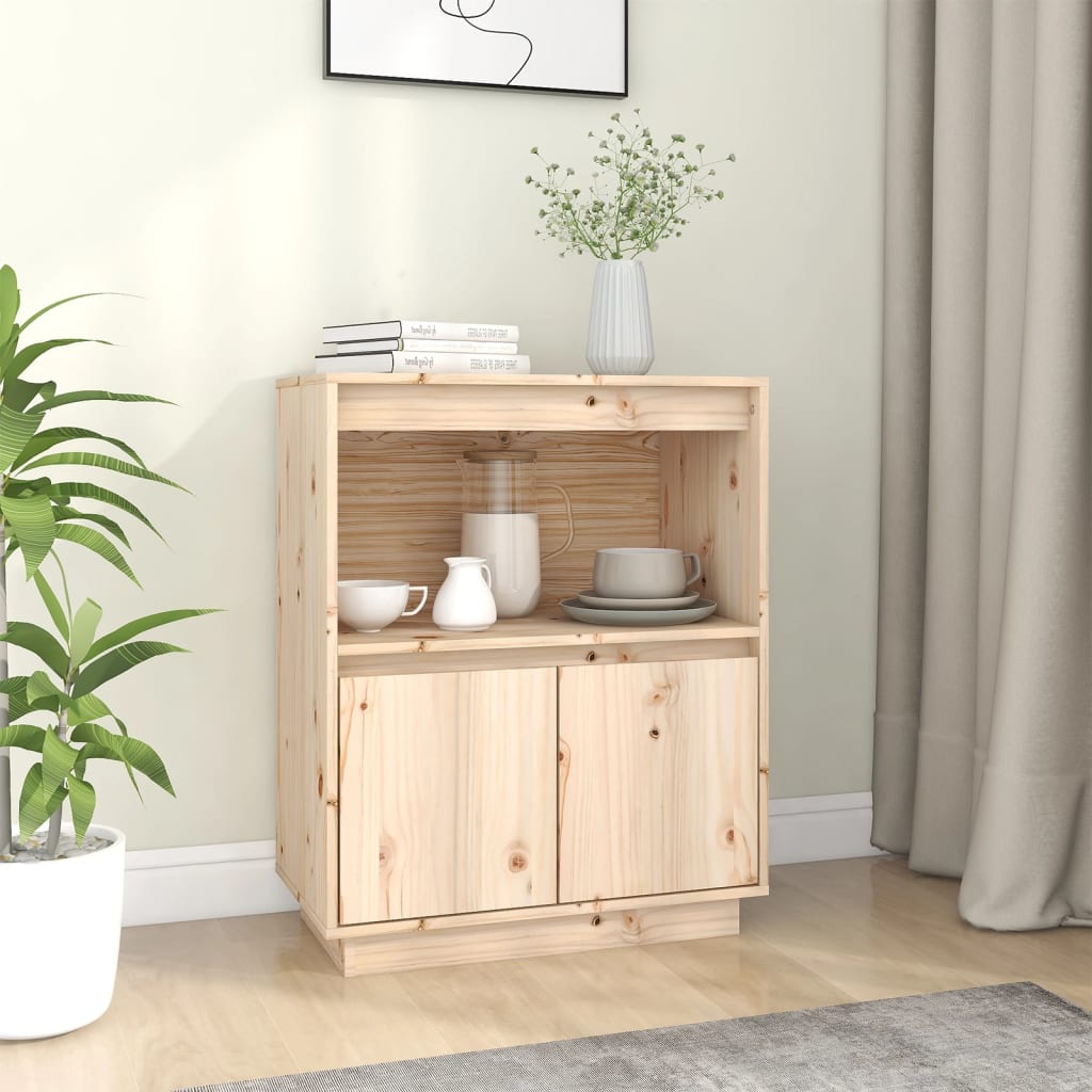 Buffet 60x34x75 cm Bois massif de pin Buffets & bahuts vidaXL   