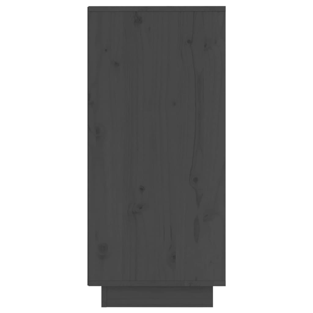 Buffets 2 pcs Gris 31,5x34x75 cm Bois massif de pin Buffets & bahuts vidaXL   