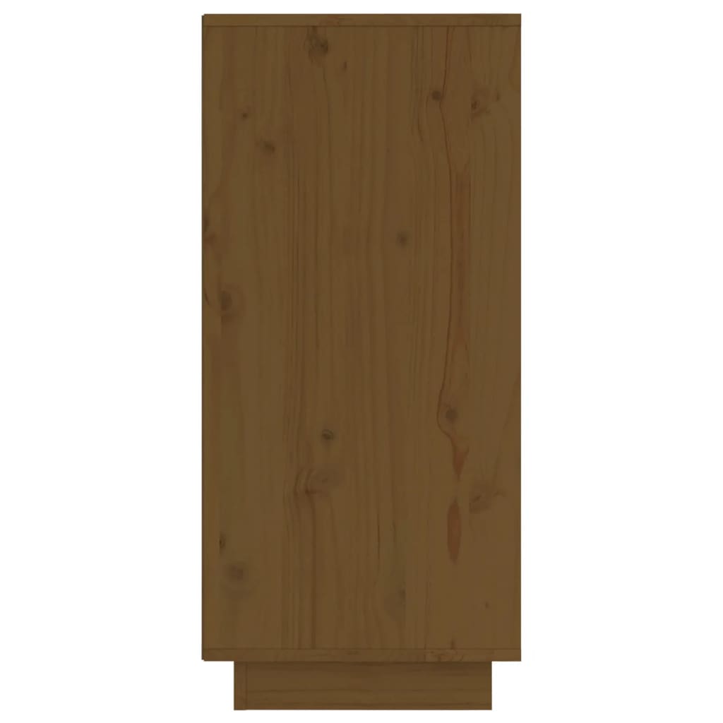 Buffet Marron miel 31,5x34x75 cm Bois massif de pin Buffets & bahuts vidaXL   