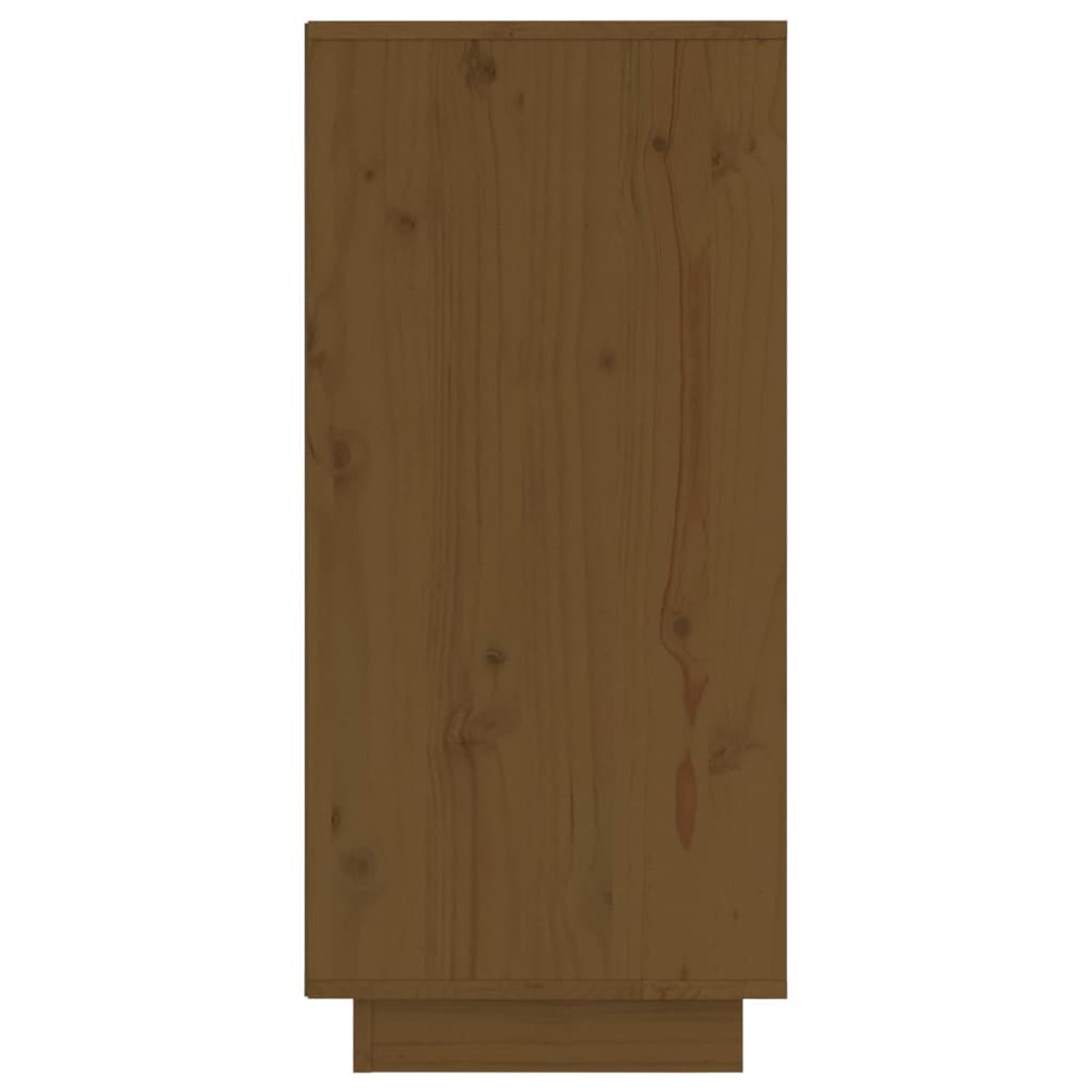 Buffets 2 pcs Marron miel 31,5x34x75 cm Bois massif de pin Buffets & bahuts vidaXL   