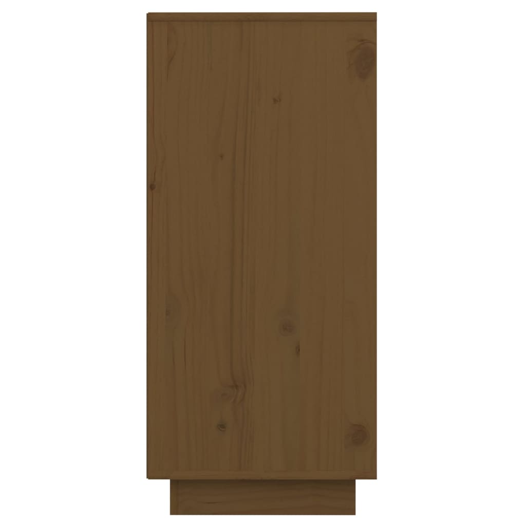 Buffet Marron miel 60x34x75 cm Bois massif de pin Buffets & bahuts vidaXL   