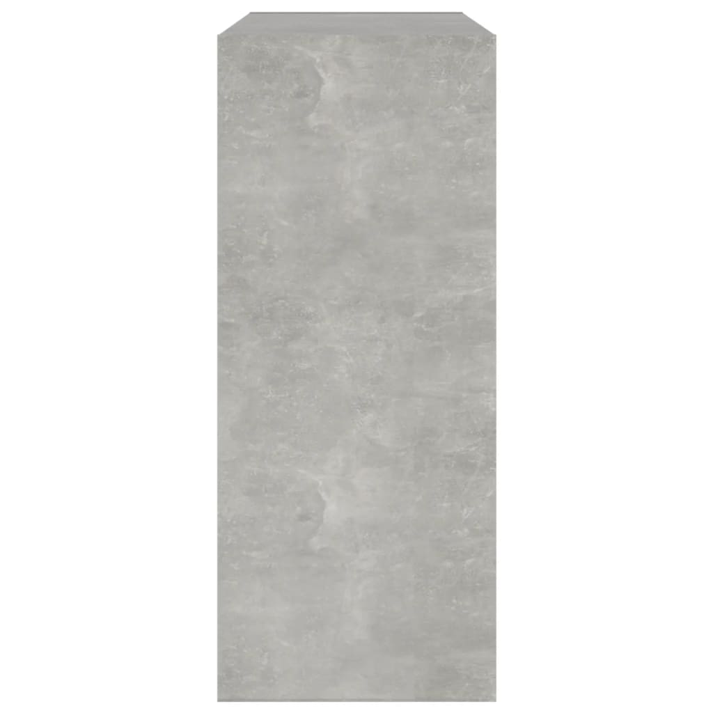 Bibliothèque/Séparateur de pièce Gris béton 80x30x72 cm Bibliothèques vidaXL   