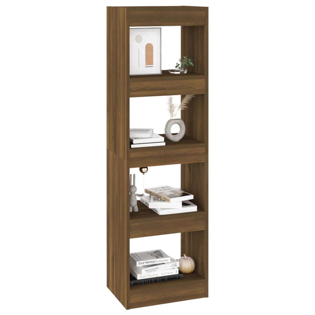 Bibliothèque/Séparateur de pièce Chêne marron 40x30x135 cm Bibliothèques vidaXL   