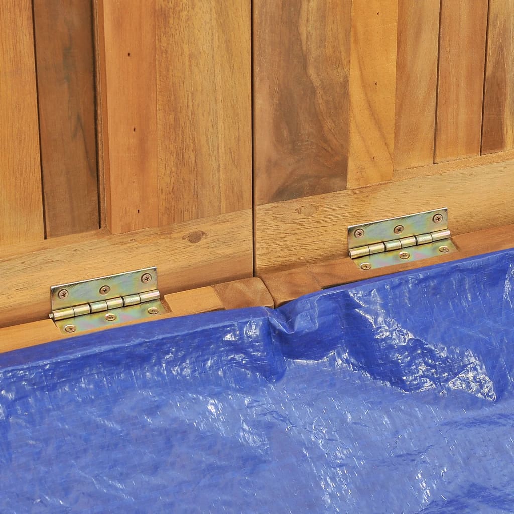 Boîte de jardin 175x50x55 cm Bois massif de teck Coffres de jardin vidaXL   