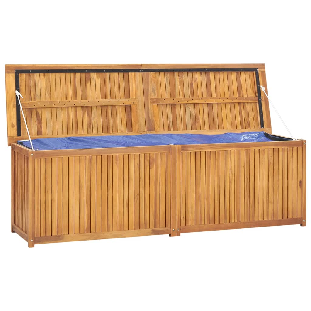 Boîte de jardin 175x50x55 cm Bois massif de teck Coffres de jardin vidaXL   