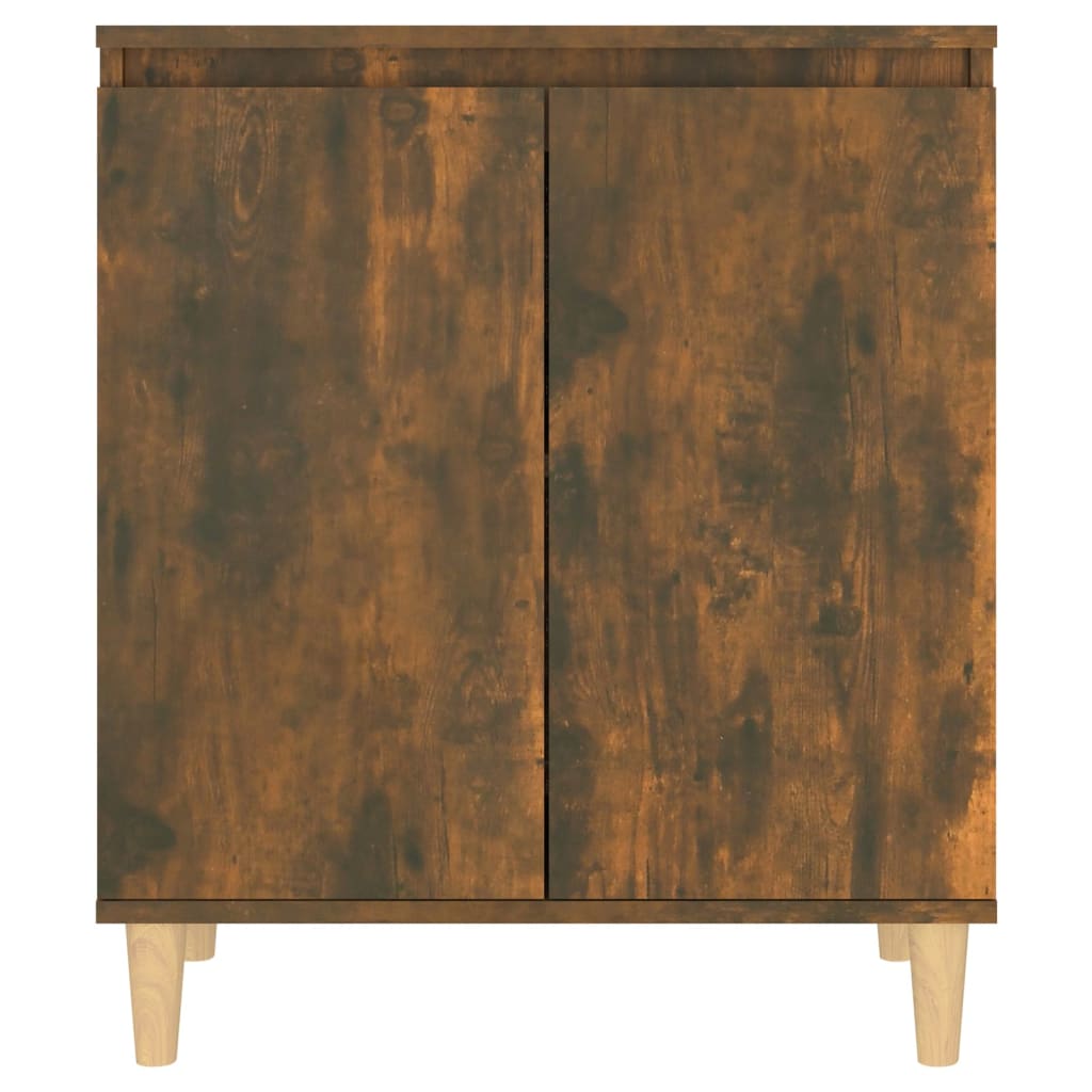 Buffet Chêne fumé 60x35x70 cm Bois d'ingénierie Buffets & bahuts vidaXL   