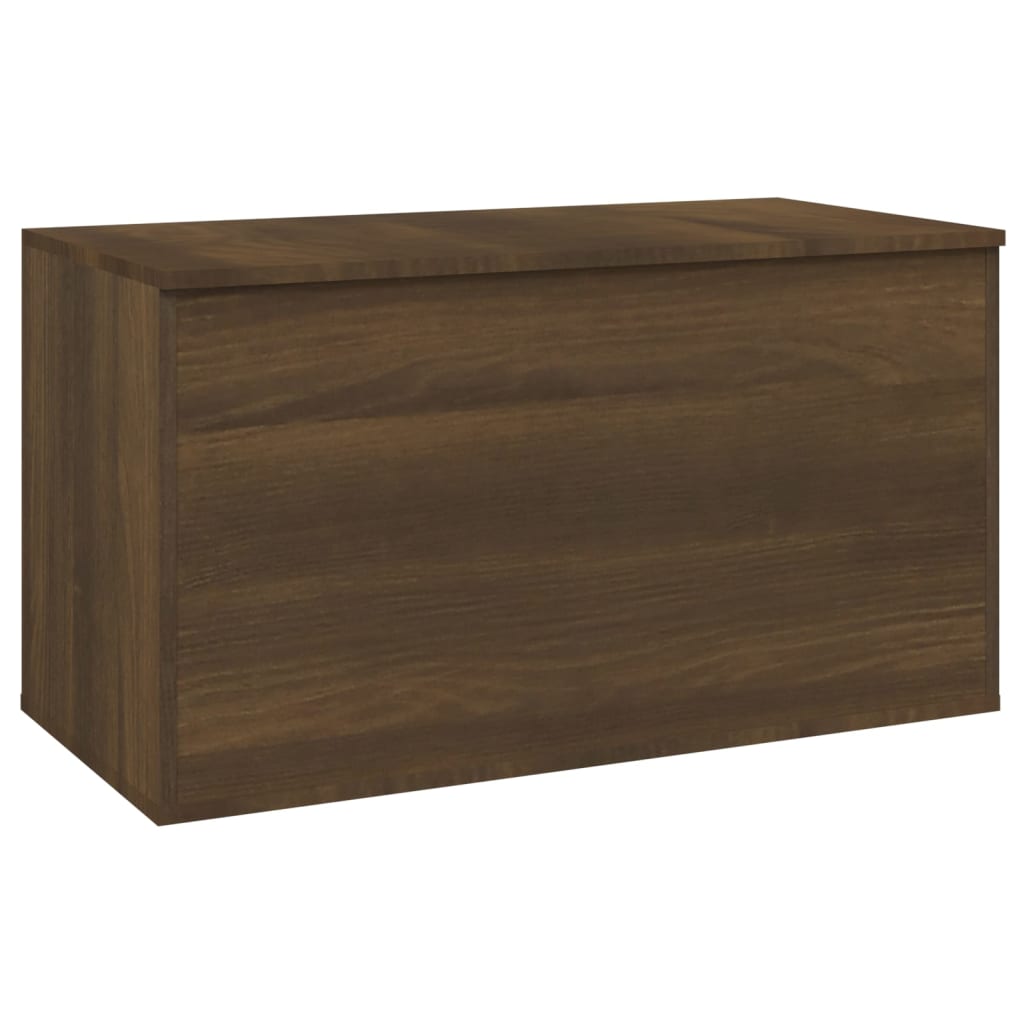 Coffre de rangement Chêne marron 84x42x46 cm Bois d'ingénierie Coffres de rangement vidaXL