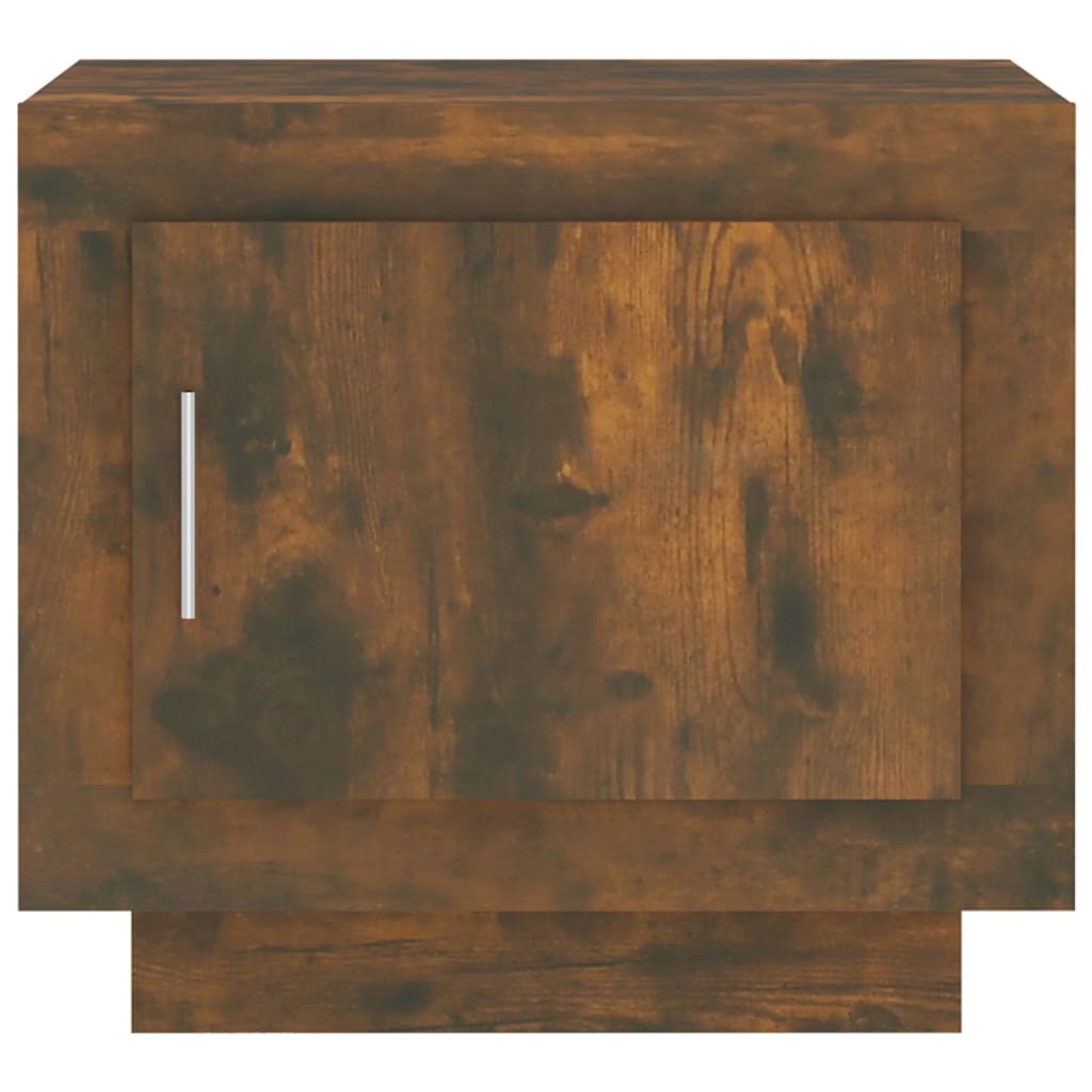 Table basse Chêne fumé 51x50x45 cm Bois d'ingénierie Tables basses vidaXL   