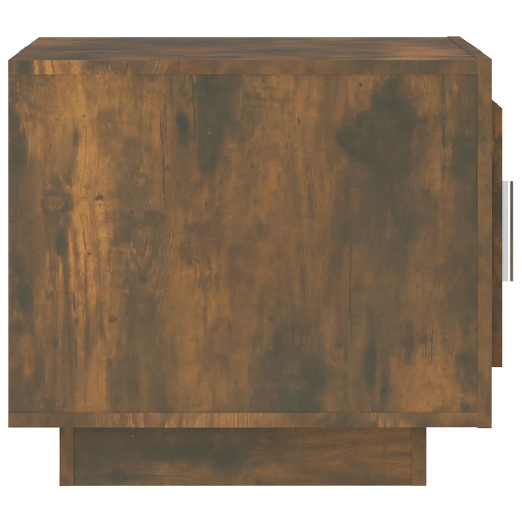 Table basse Chêne fumé 51x50x45 cm Bois d'ingénierie Tables basses vidaXL   
