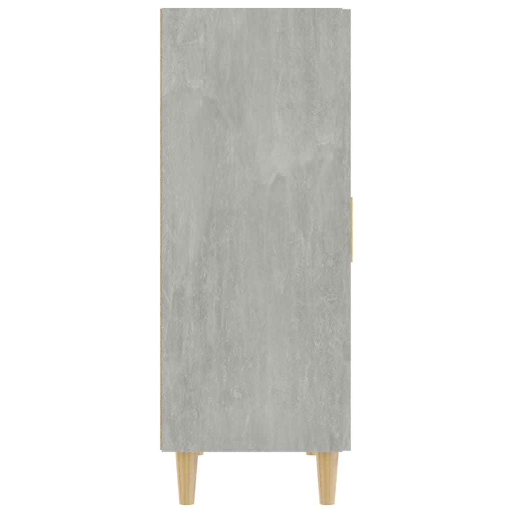 Buffet Gris béton 70x34x90 cm Bois d'ingénierie Buffets & bahuts vidaXL   