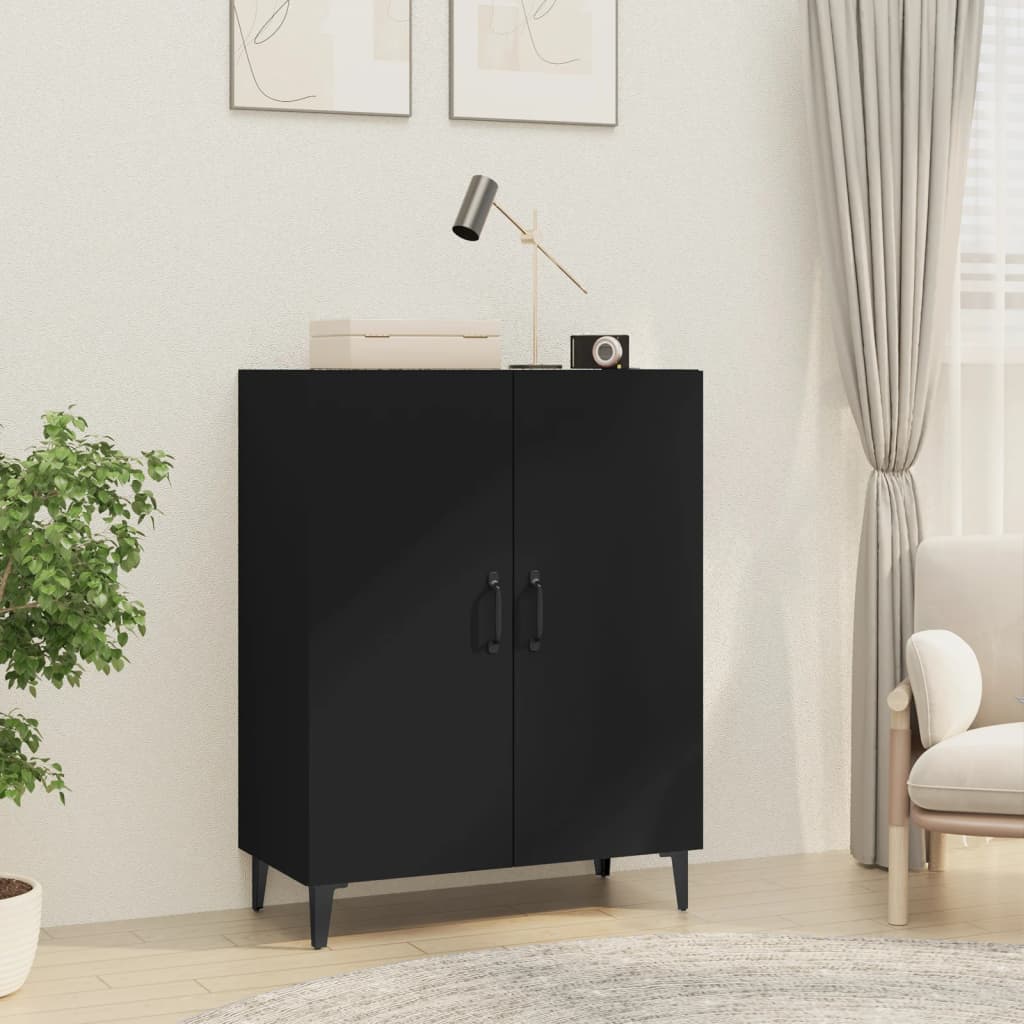 Buffet Noir 70x34x90 cm Bois d'ingénierie Buffets & bahuts vidaXL   