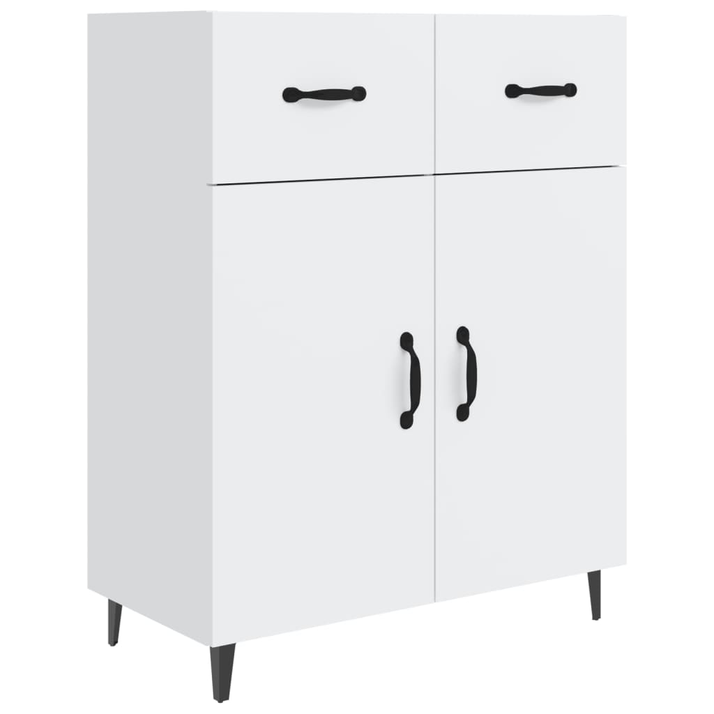 Buffet blanc 69,5x34x90 cm bois d'ingénierie Buffets & bahuts vidaXL   