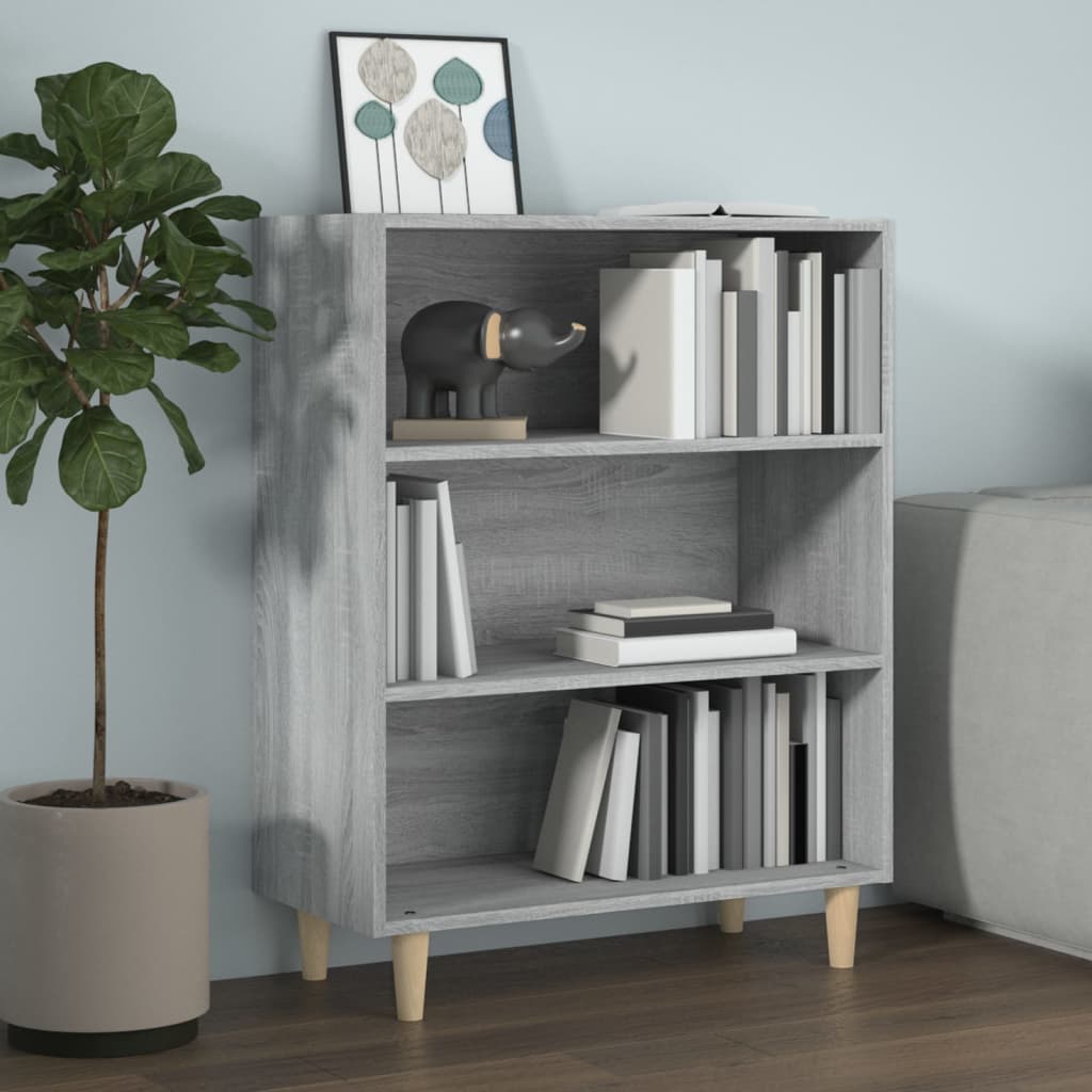 Buffet Sonoma gris 69,5x32,5x90 cm Bois d'ingénierie Buffets & bahuts vidaXL   