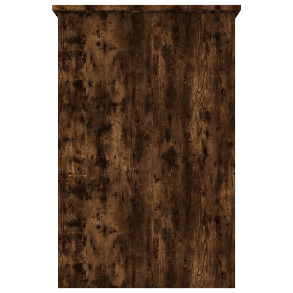 Bureau Chêne fumé 100x50x76 cm Bois d'ingénierie Bureaux vidaXL   