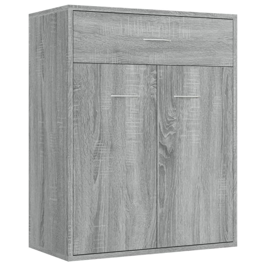 Buffet Sonoma gris 60x30x75 cm Bois d'ingénierie Buffets & bahuts vidaXL   