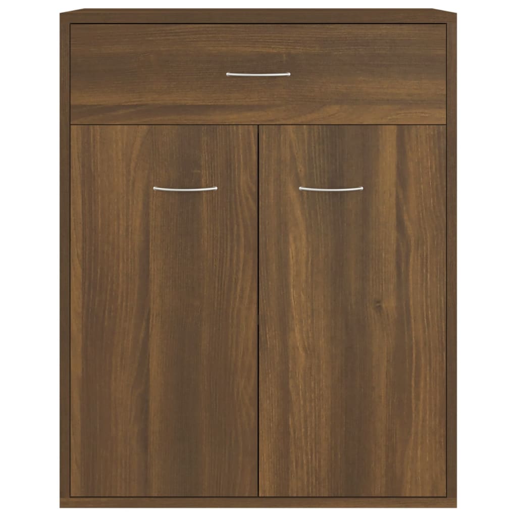 Buffet Chêne marron 60x30x75 cm Bois d'ingénierie Buffets & bahuts vidaXL   
