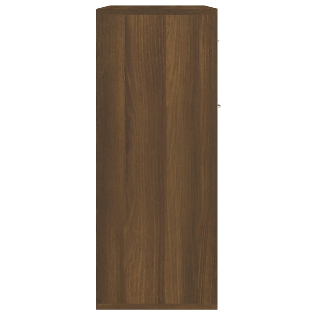 Buffet Chêne marron 60x30x75 cm Bois d'ingénierie Buffets & bahuts vidaXL   