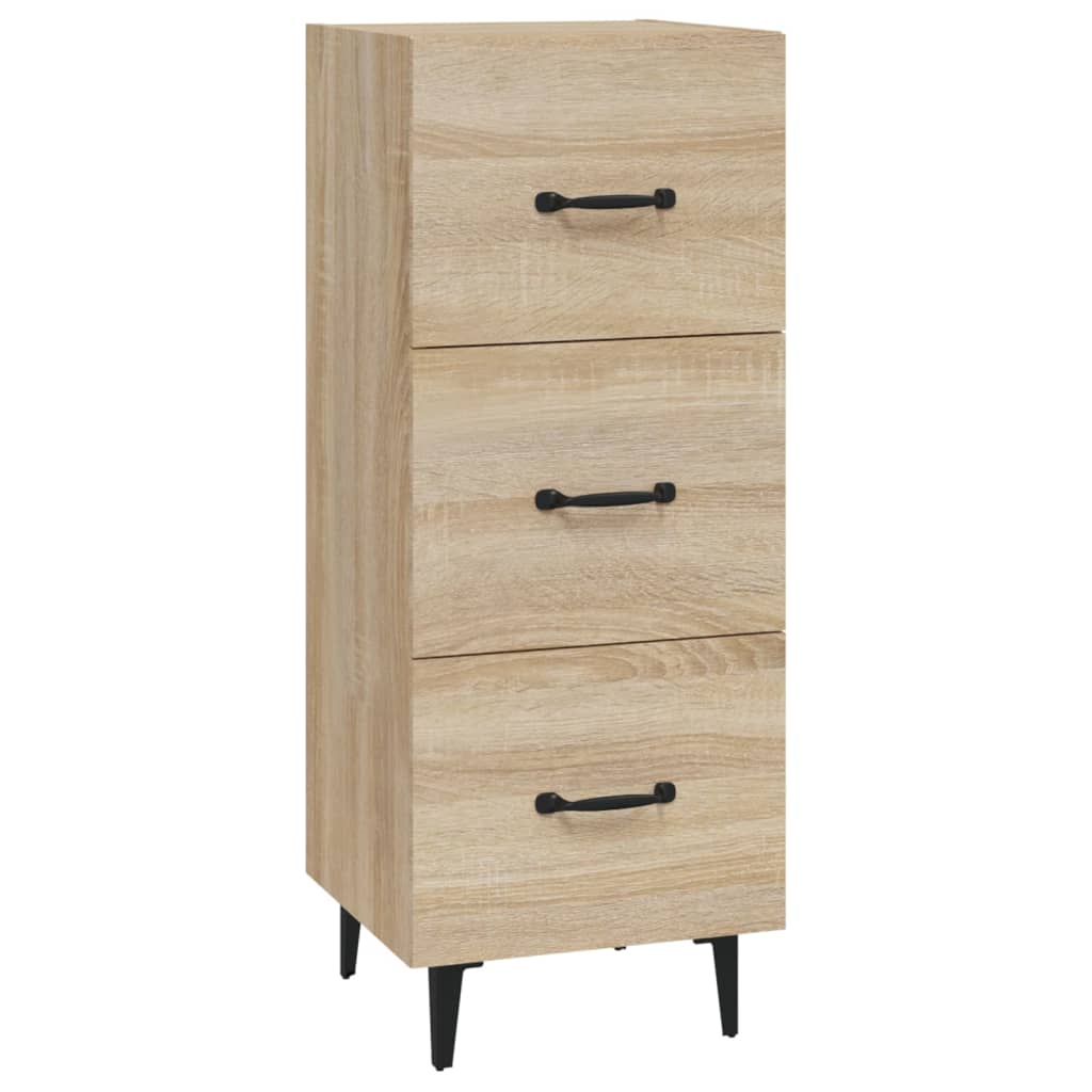 Buffet Chêne sonoma 34,5x34x90 cm Bois d'ingénierie Buffets & bahuts vidaXL   