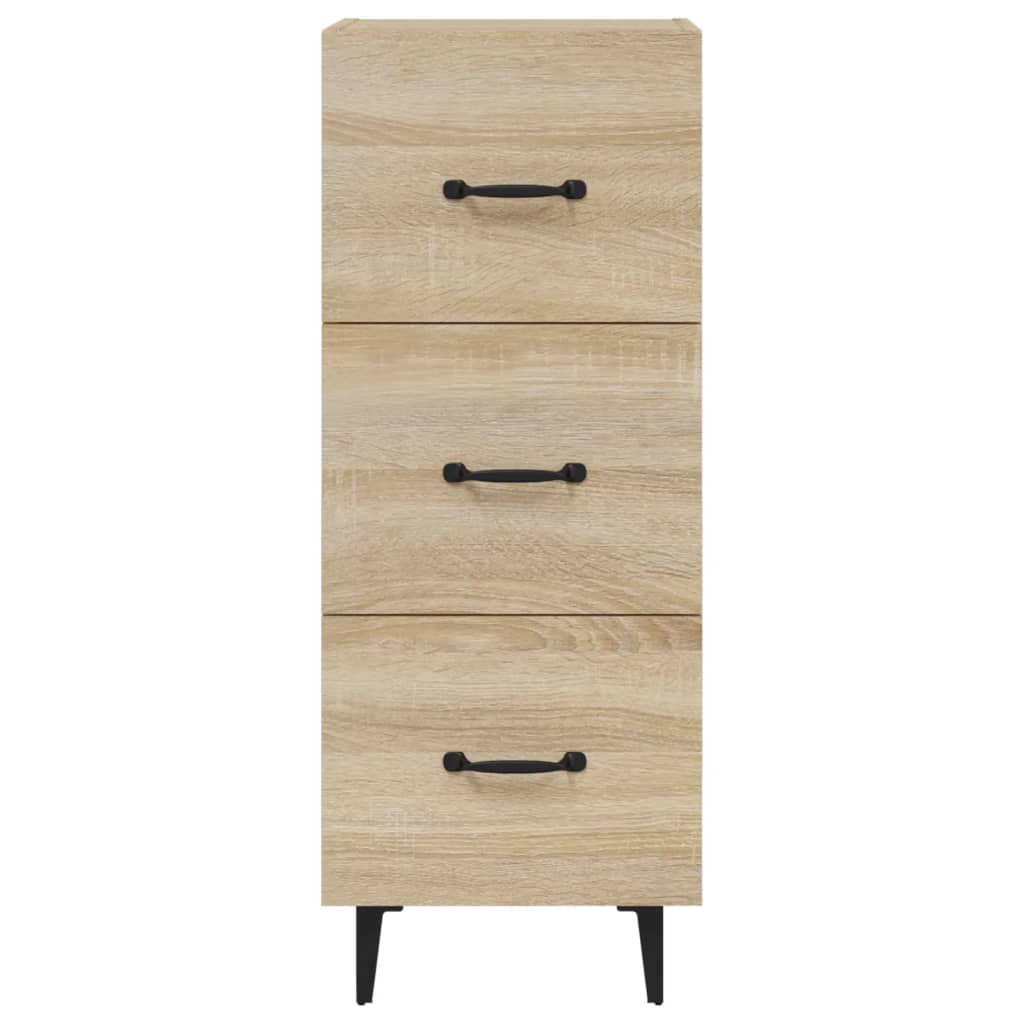 Buffet Chêne sonoma 34,5x34x90 cm Bois d'ingénierie Buffets & bahuts vidaXL   