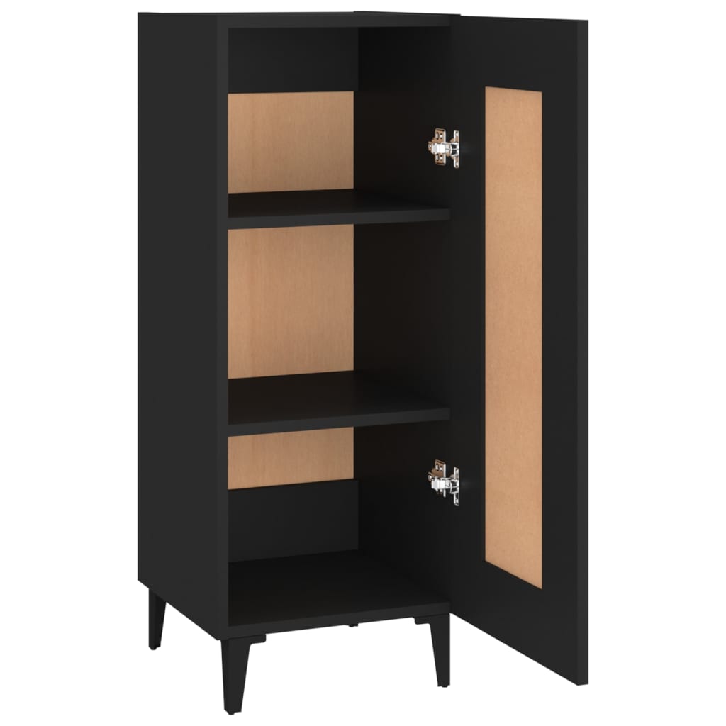 Buffet Noir 34,5x34x90 cm Bois d'ingénierie Buffets & bahuts vidaXL   