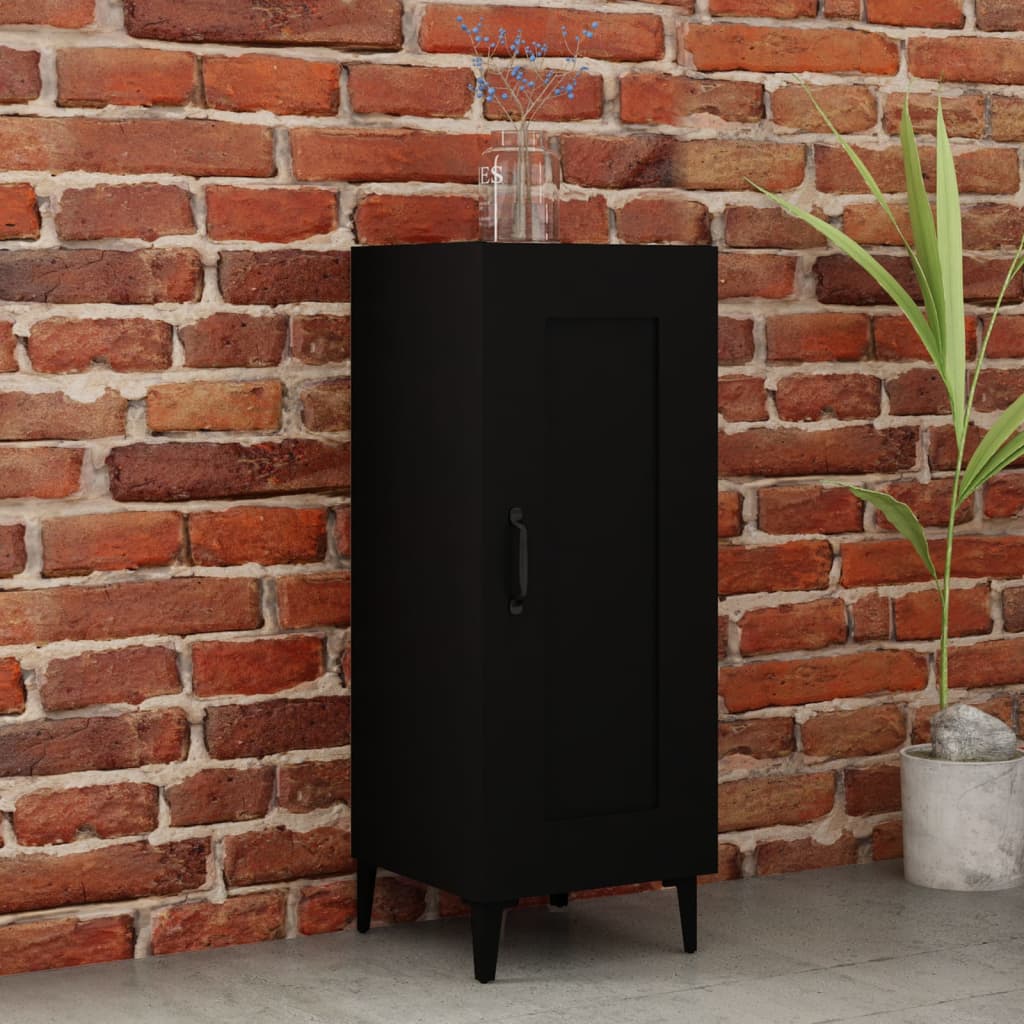 Buffet Noir 34,5x34x90 cm Bois d'ingénierie Buffets & bahuts vidaXL   