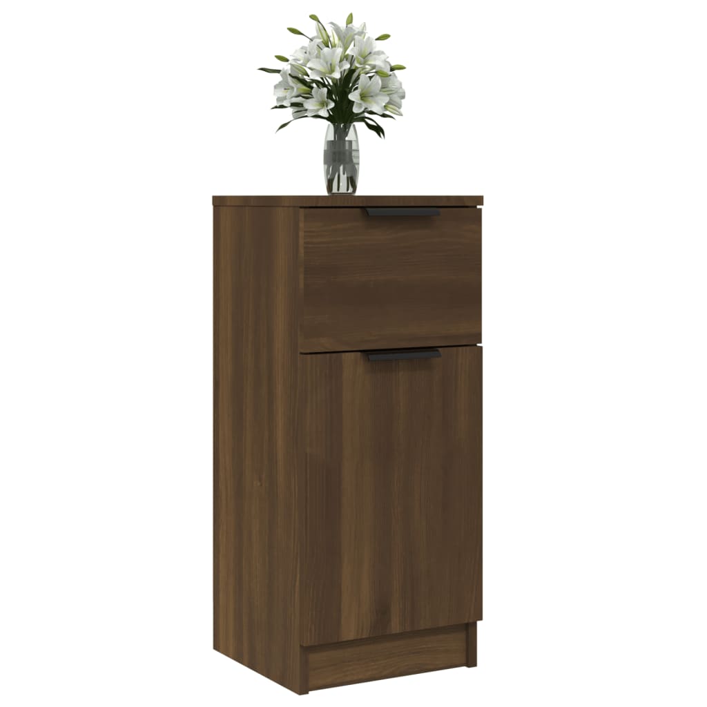 Buffet Chêne marron 30x30x70 cm Bois d'ingénierie Buffets & bahuts vidaXL   